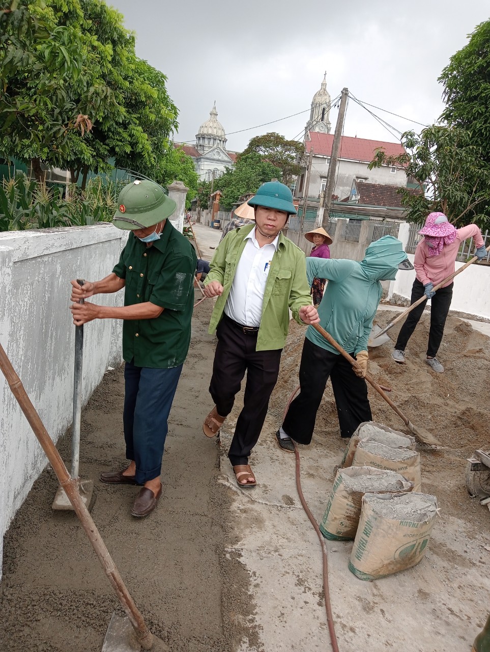 XÃ MAI PHỤ NHỮNG NGÀY CAO ĐIỂM XÂY DỰNG NÔNG THÔN MỚI